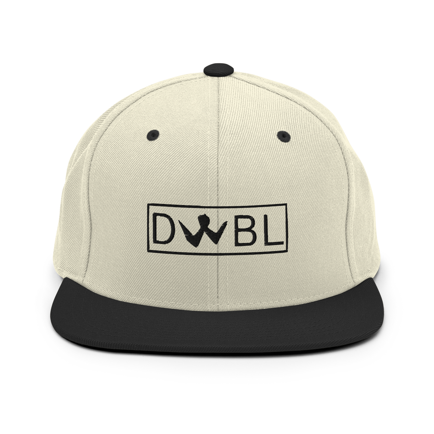 Snapback "DWBL" Black Logo Unisex