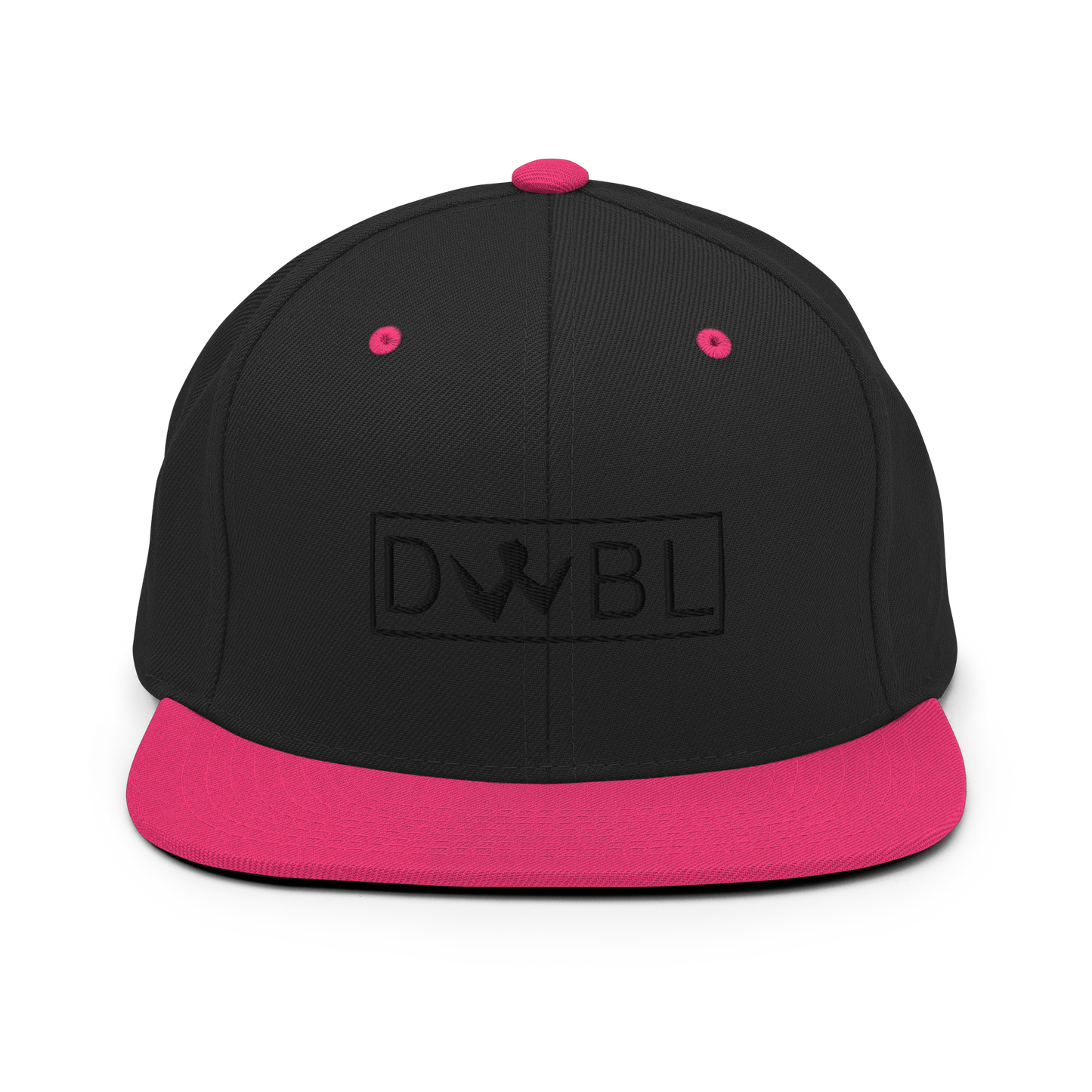 Snapback "DWBL" Black Logo Unisex