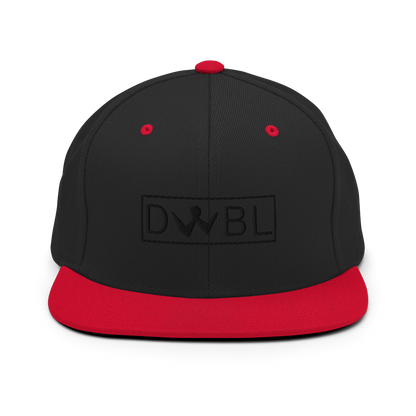 Snapback "DWBL" Black Logo Unisex