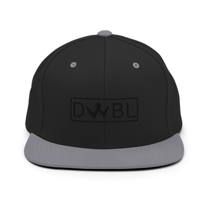 Snapback "DWBL" Black Logo Unisex
