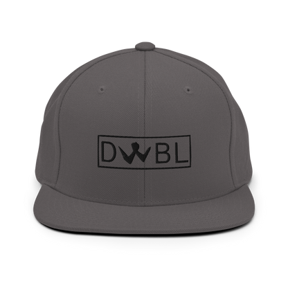 Snapback "DWBL" Black Logo Unisex