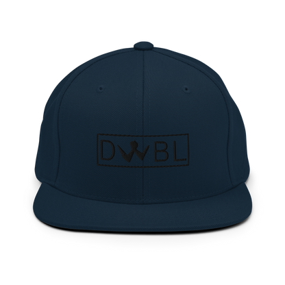 Snapback "DWBL" Black Logo Unisex