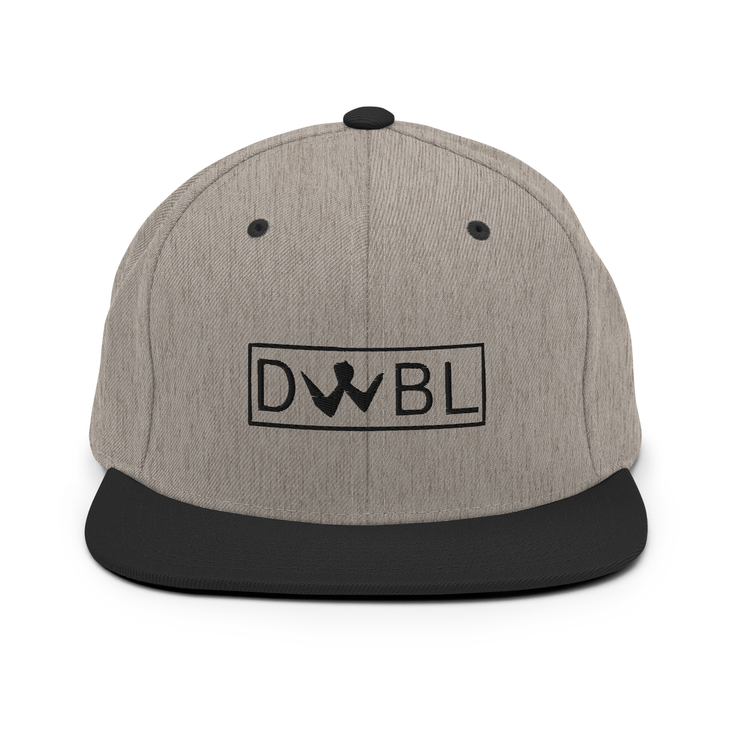 Snapback "DWBL" Black Logo Unisex