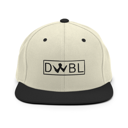 Snapback "DWBL" Black Logo Unisex