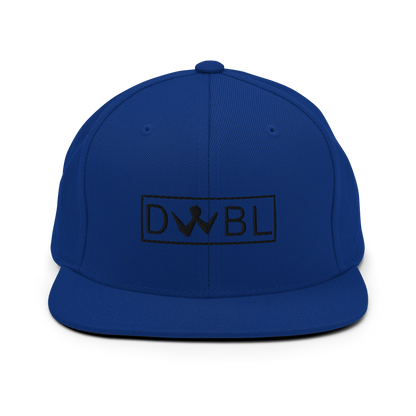 Snapback "DWBL" Black Logo Unisex