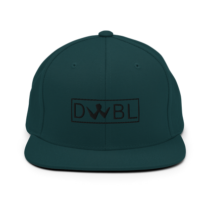 Snapback "DWBL" Black Logo Unisex