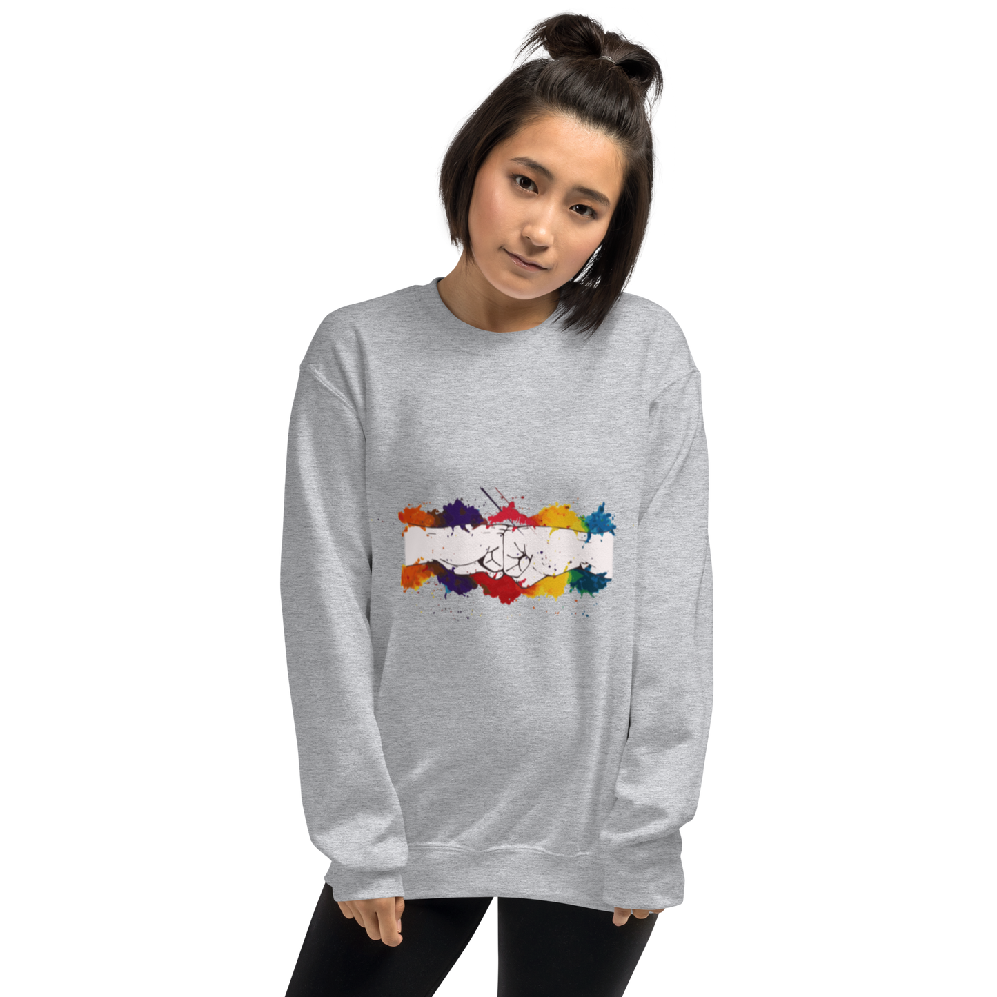 Brotherhood Sweatshirt Fist Bump Unisex