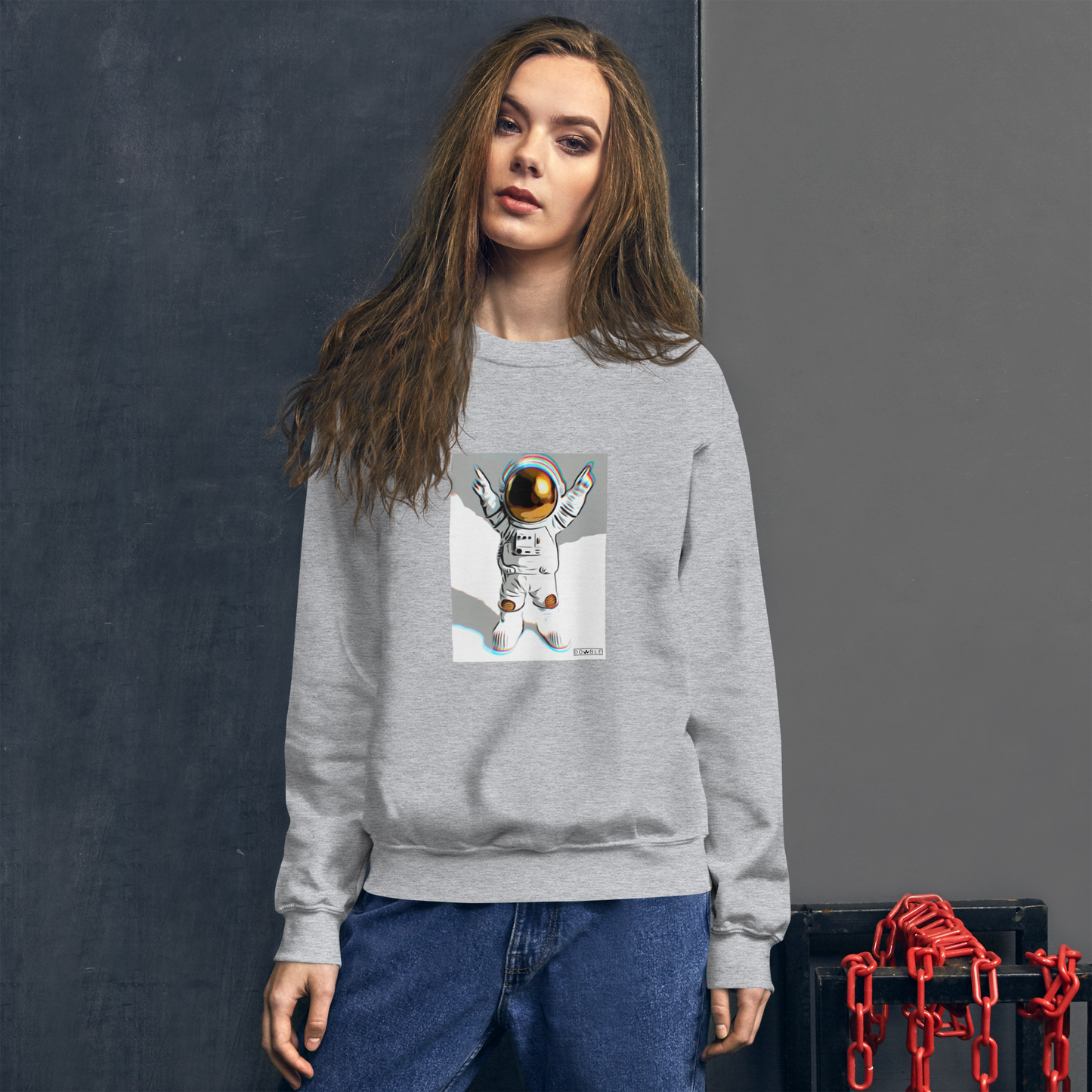 Brotherhood Sweatshirt Astronaut Unisex