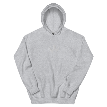 Brotherhood Hoodie "W" White Logo Ricamo Unisex